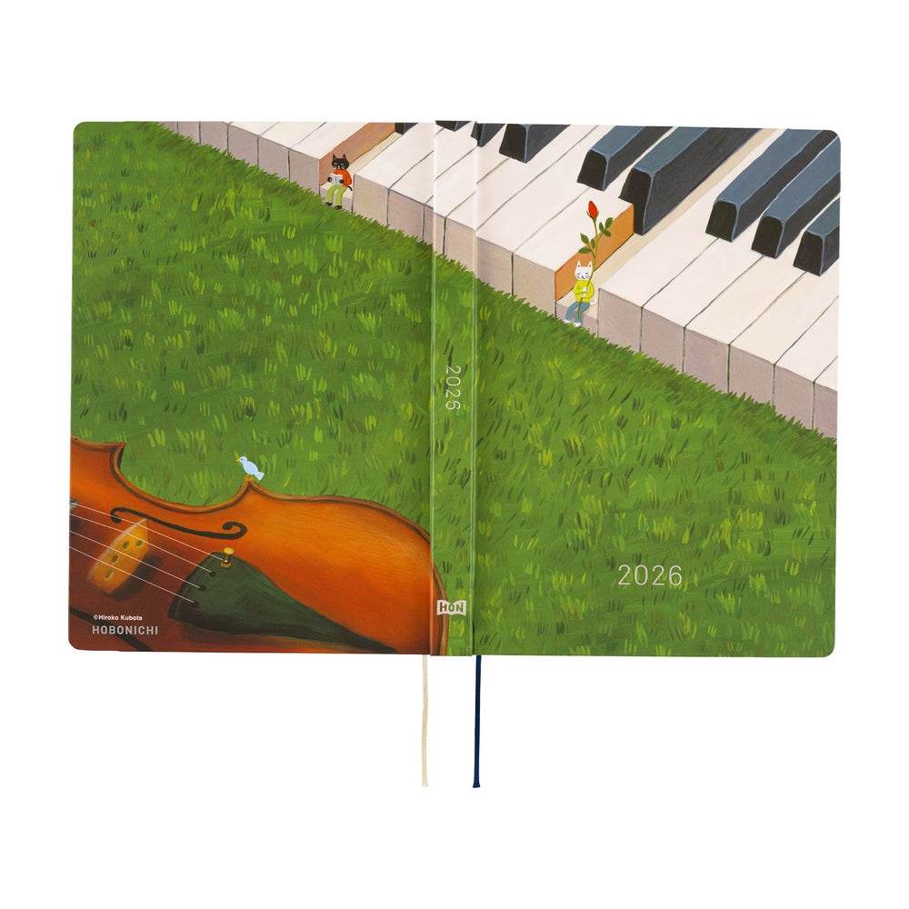 Hobonichi A5 Hon - Hiroko Kubota: Waiting on the Chord