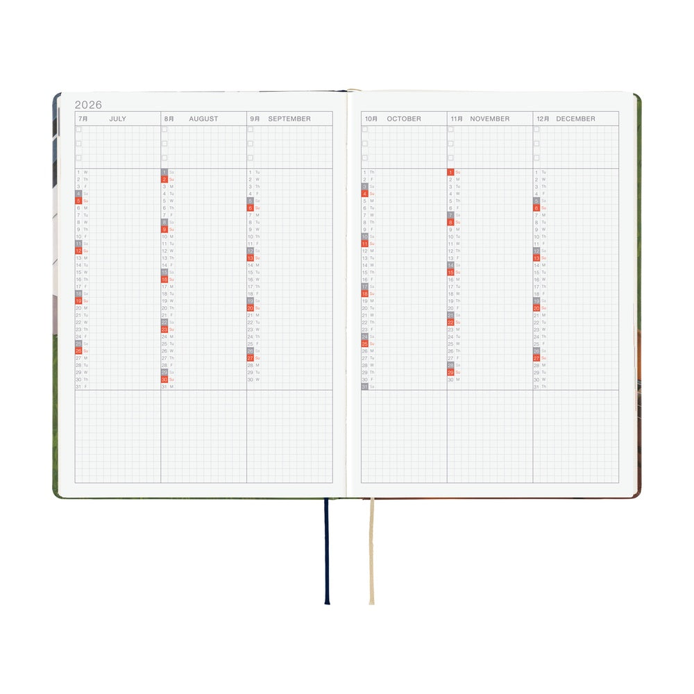 Hobonichi A5 Hon - Hiroko Kubota: Waiting on the Chord