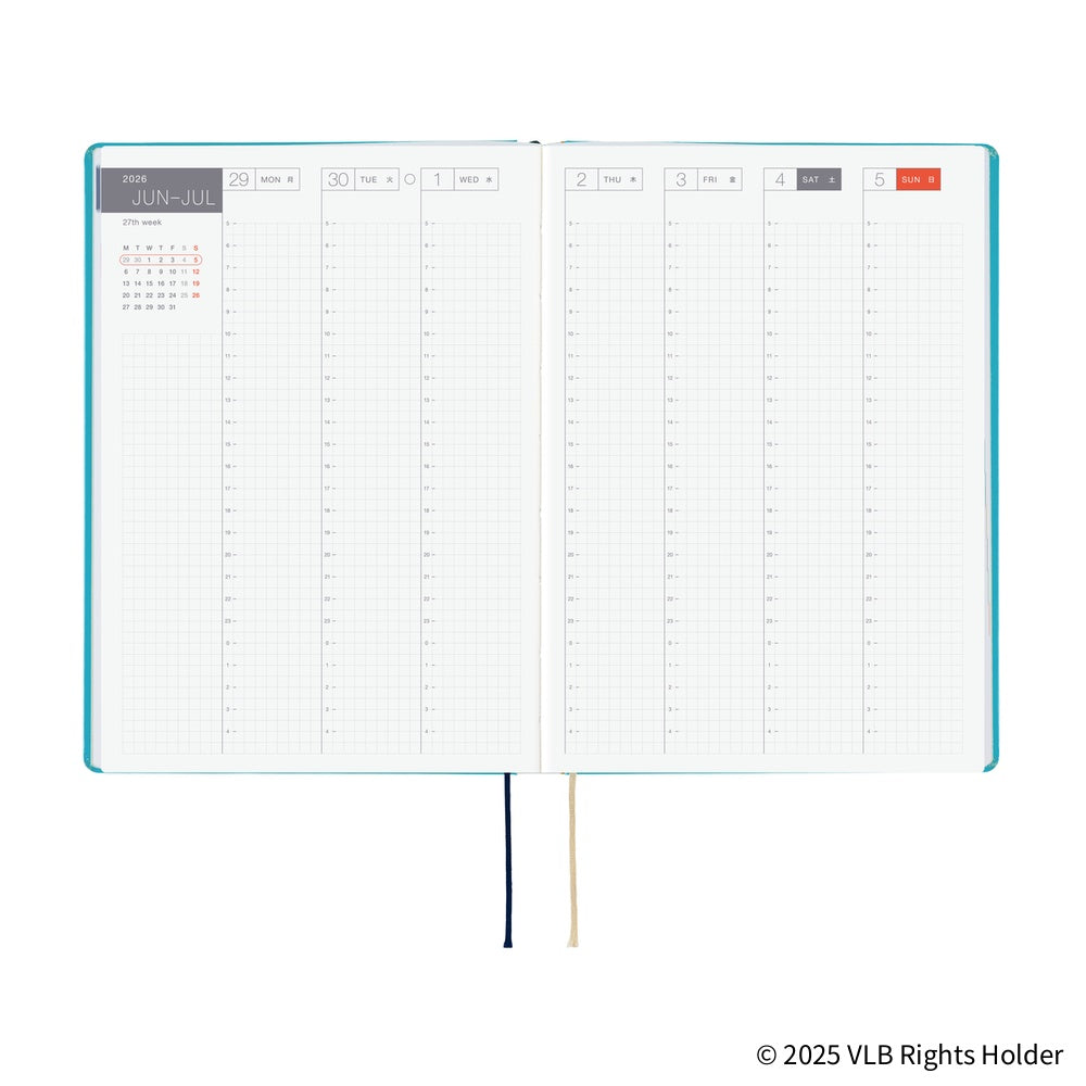 Hobonichi A5 Hon - Virginia Lee Burton: The Little House