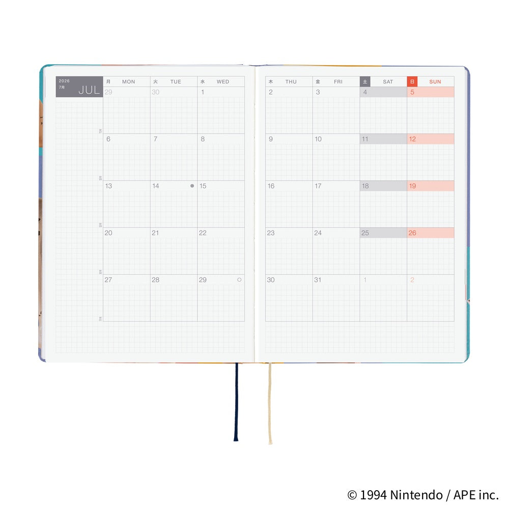 Hobonichi A5 Hon - MOTHER: Clay Figurines