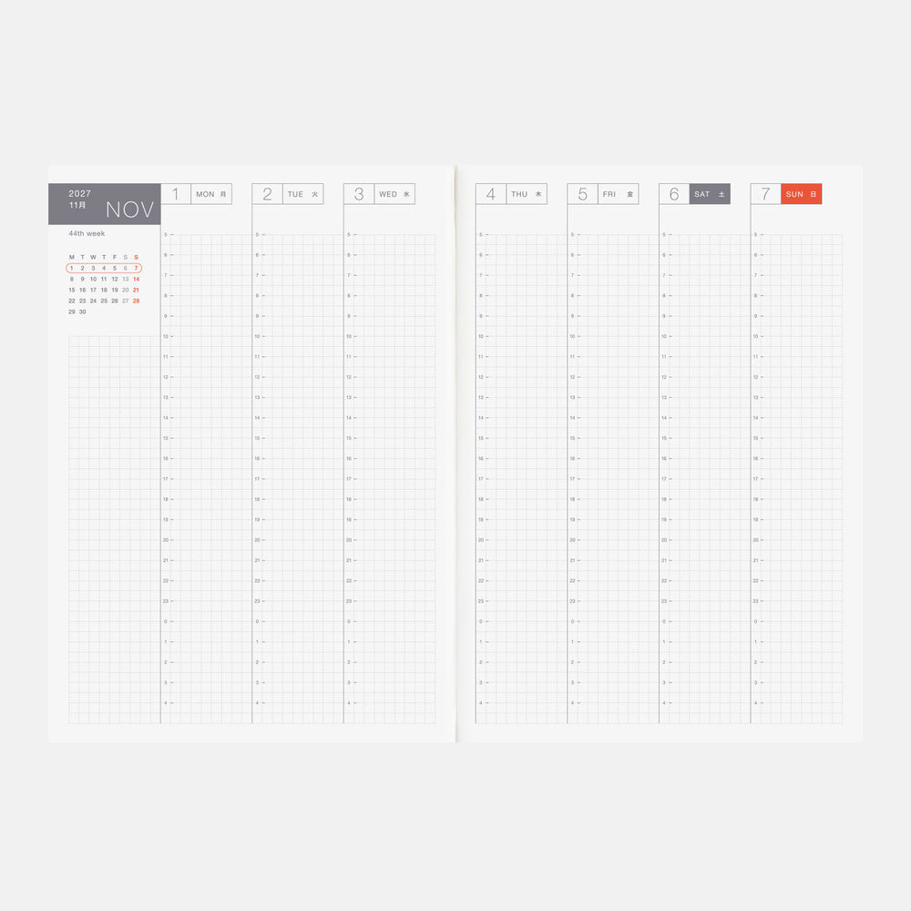 Hobonichi Techo A5 English Cousin Book