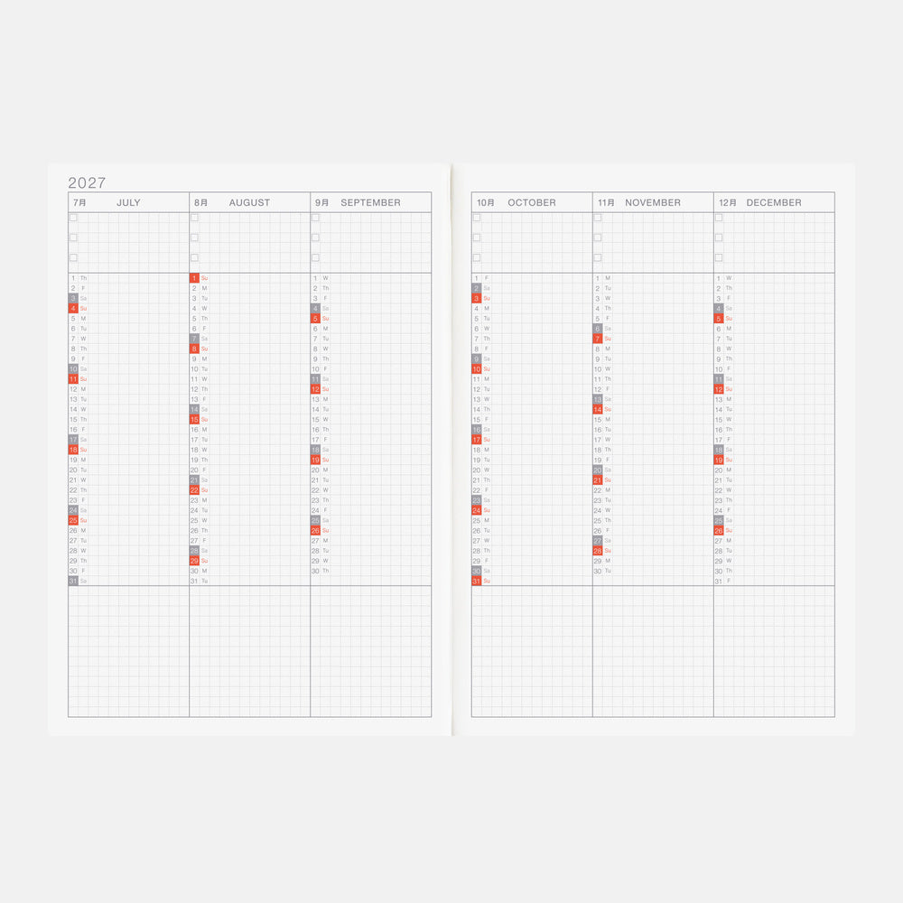 Hobonichi Techo A5 English Cousin Book