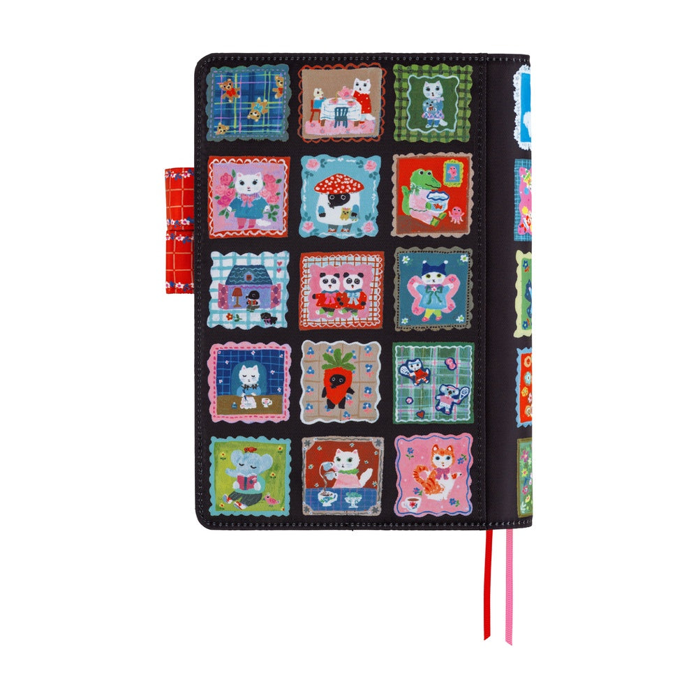 Hobonichi Techo A5 Cousin Planner Set - Yumi Kitagishi: White Cat’s Daily Life (April Start)