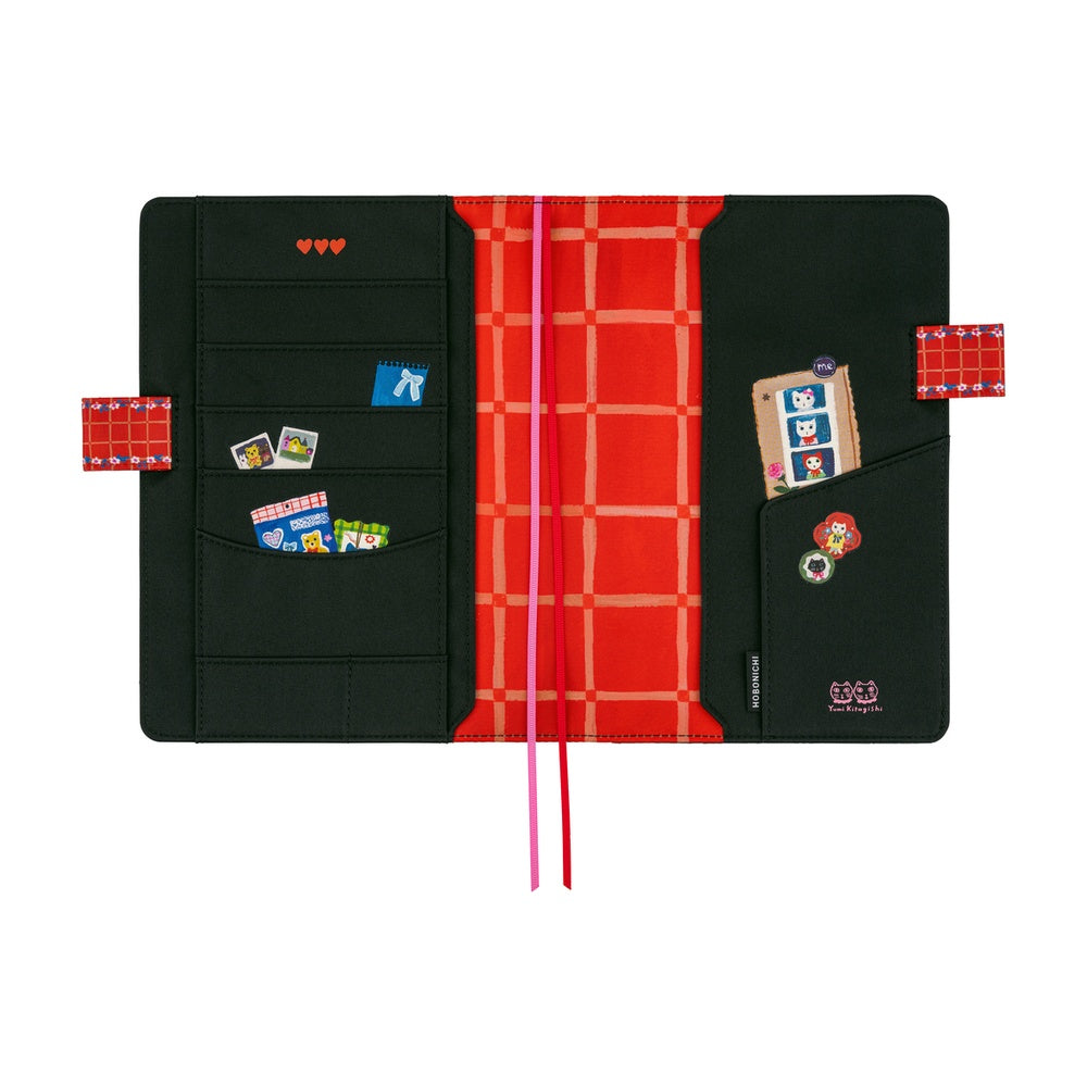 Hobonichi Techo A5 Cousin Planner Set - Yumi Kitagishi: White Cat’s Daily Life (April Start)