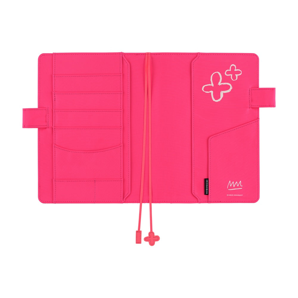 Hobonichi Techo A5 Cousin Planner Set - Makoto Matsubayashi: Pink Flowers