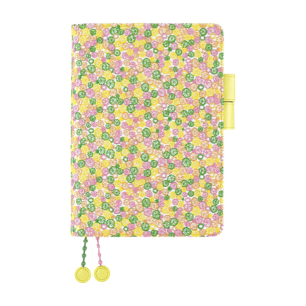 Hobonichi Techo A5 Cousin Cover - minä perhonen: skyful (Yellow)