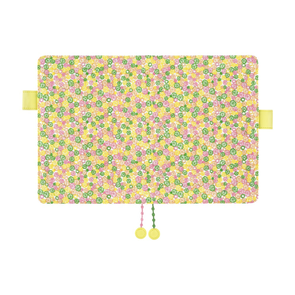 Hobonichi Techo A5 Cousin Cover - minä perhonen: skyful (Yellow)