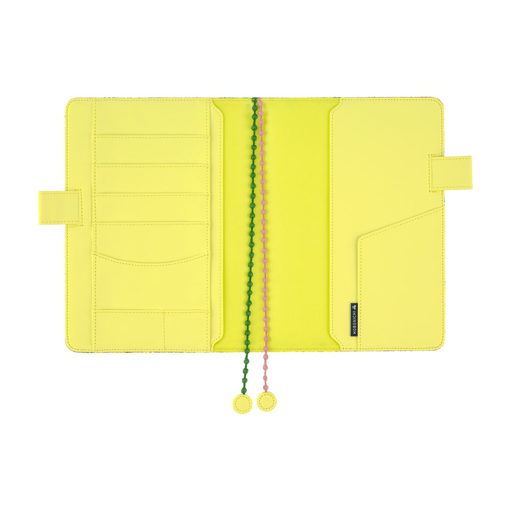 Hobonichi Techo A5 Cousin Cover - minä perhonen: skyful (Yellow)