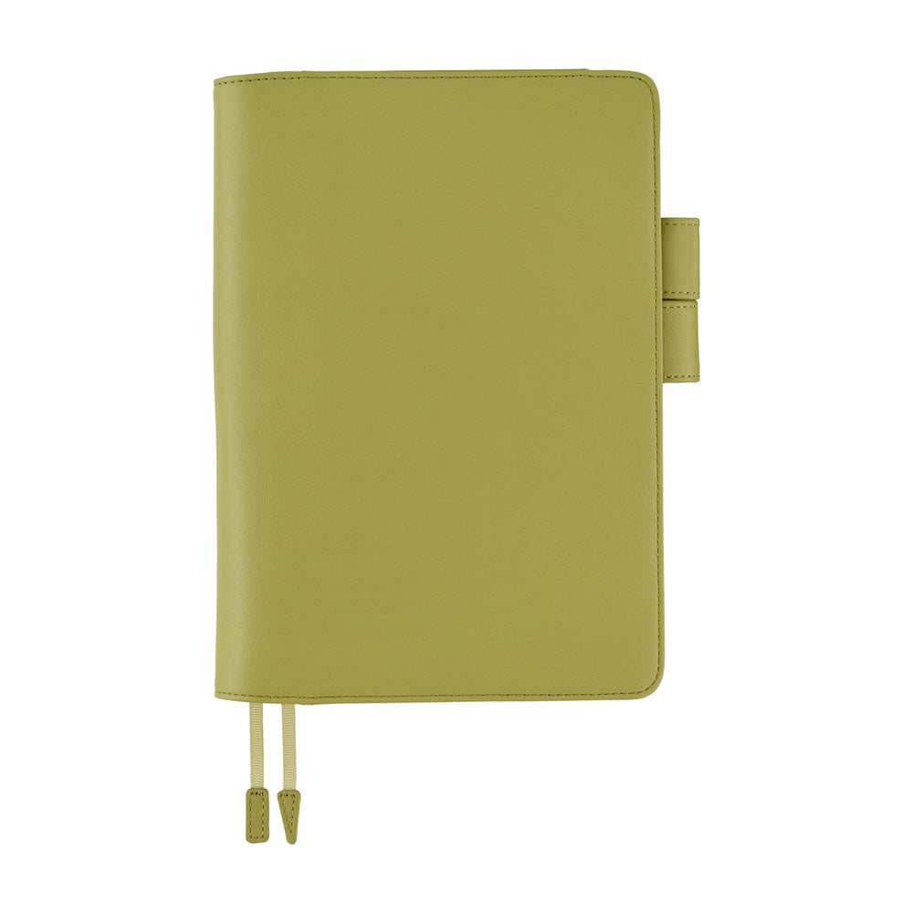 Hobonichi Techo A5 Cousin Planner Set - Leather: Sage Green
