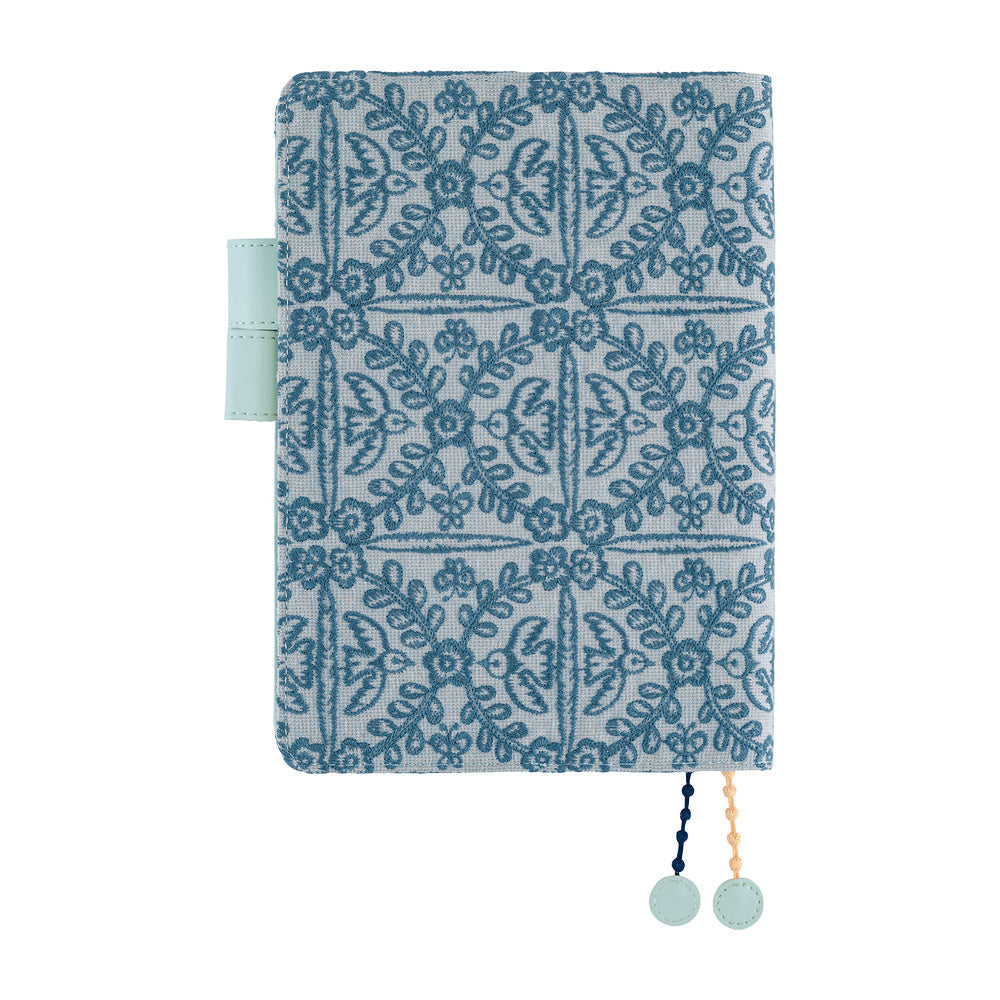 Hobonichi Techo A5 Cousin Cover - minä perhonen: felice (Blue)