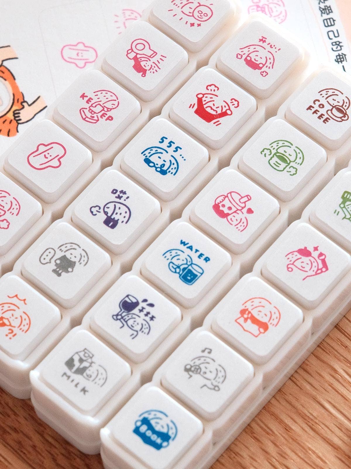 RiN! Studio Mini 6-in-1 Stamp - Girls