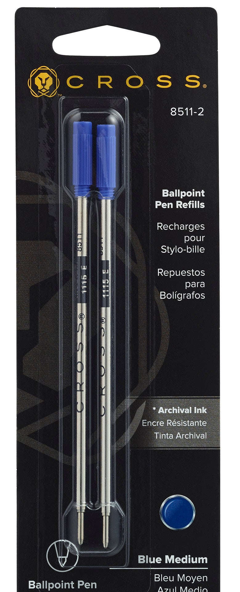 Cross Ballpoint Refill Blue Detail