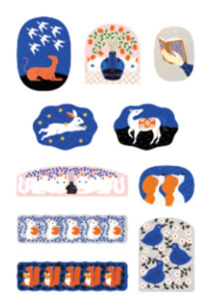 KITTA WASHI Tape FLAKE - Lifestyle