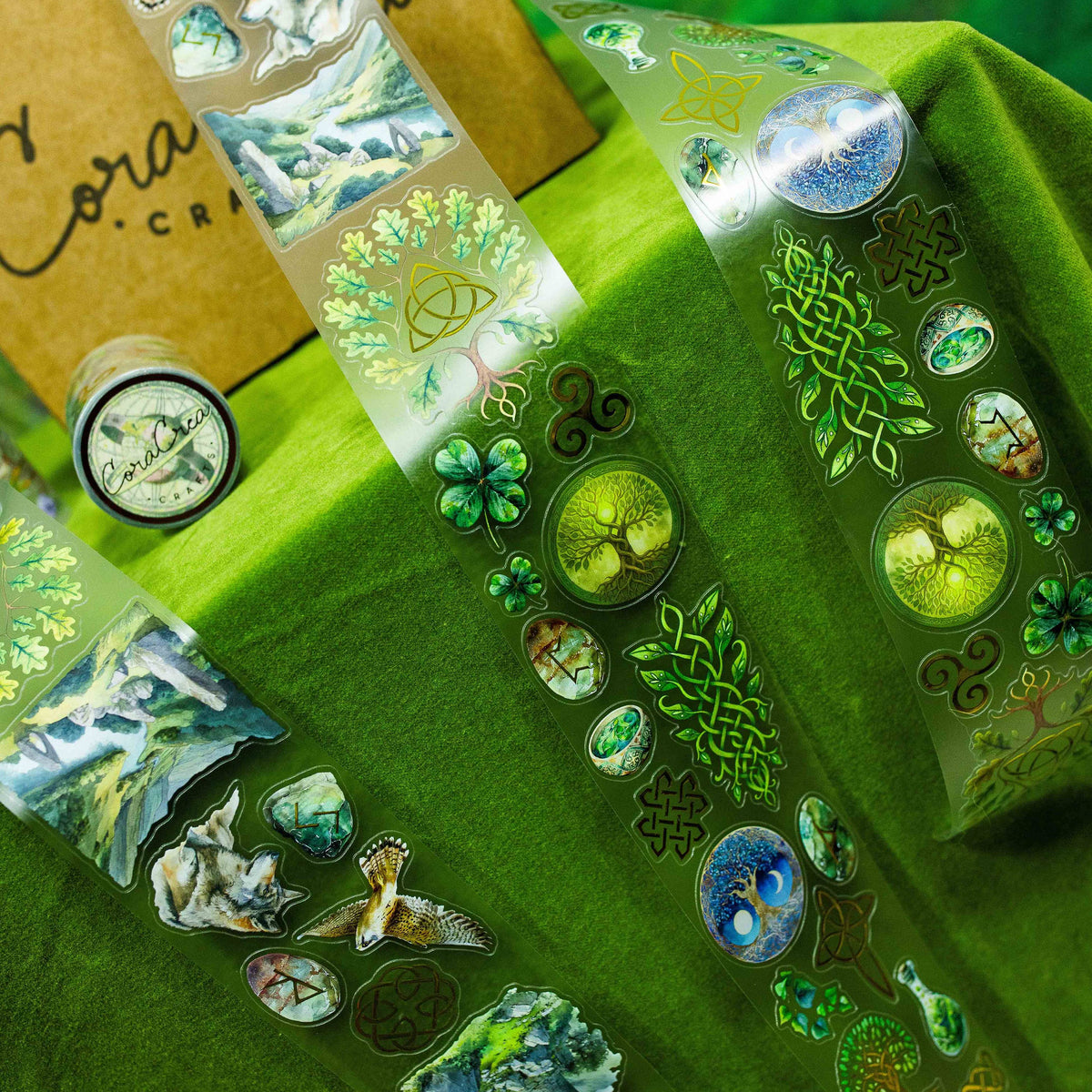 CoraCreaCrafts Celtic Transparent Tape