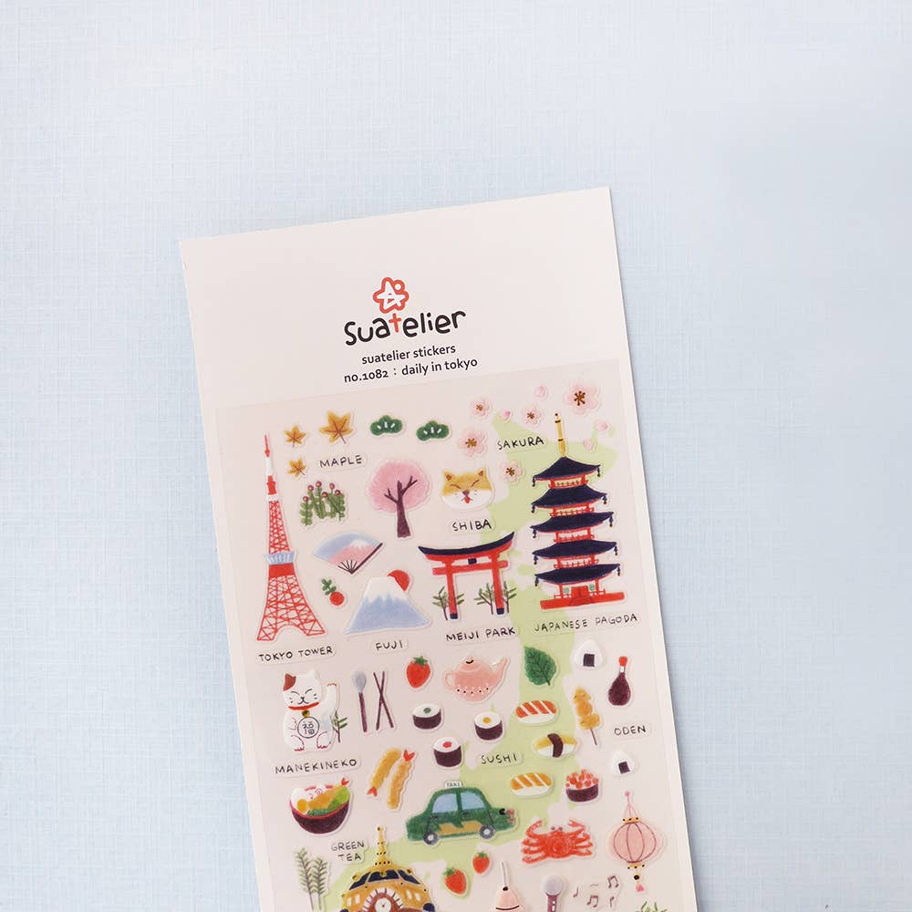 Suatelier Design Stickers - Daily in Tokyo