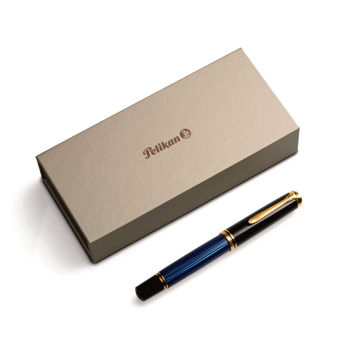 Pelikan Souveran M1000 Fountain Pen - Black-Blue