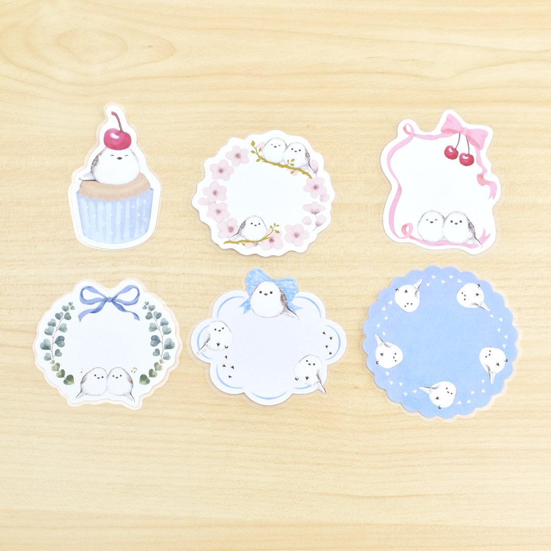 Papier Platz MILINA Flake Sticky Notes - Love Shimaenaga