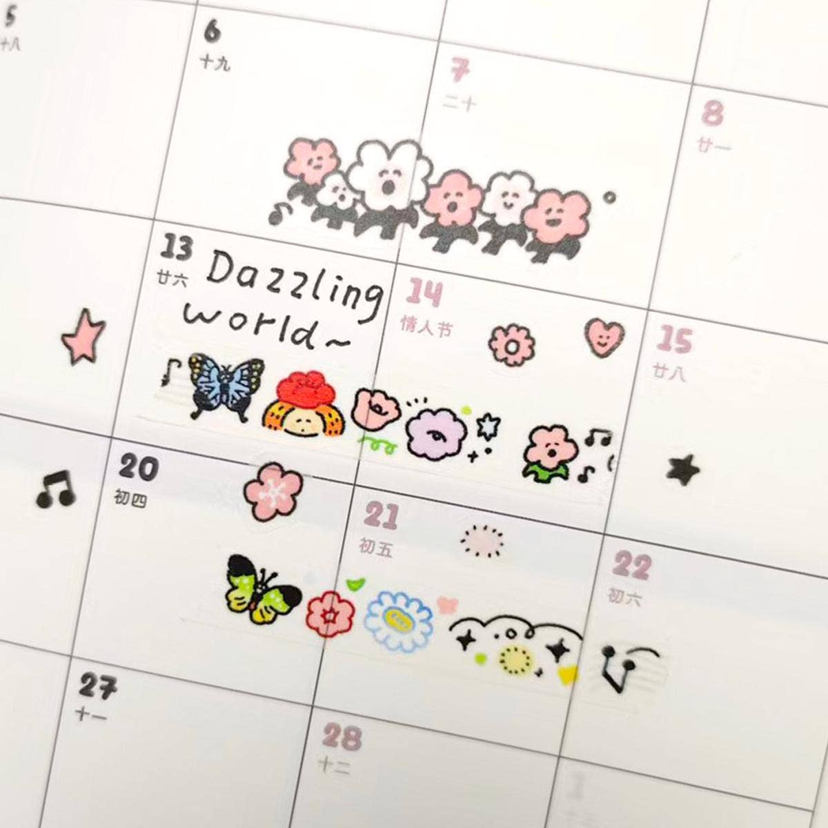 RiN! Studio Flower Mini Washi Tape