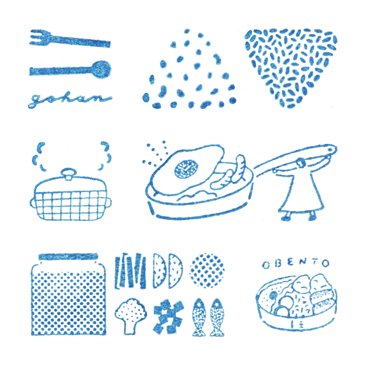 King Jim Kori Jirushi Crystal Clarity 6 Set Box