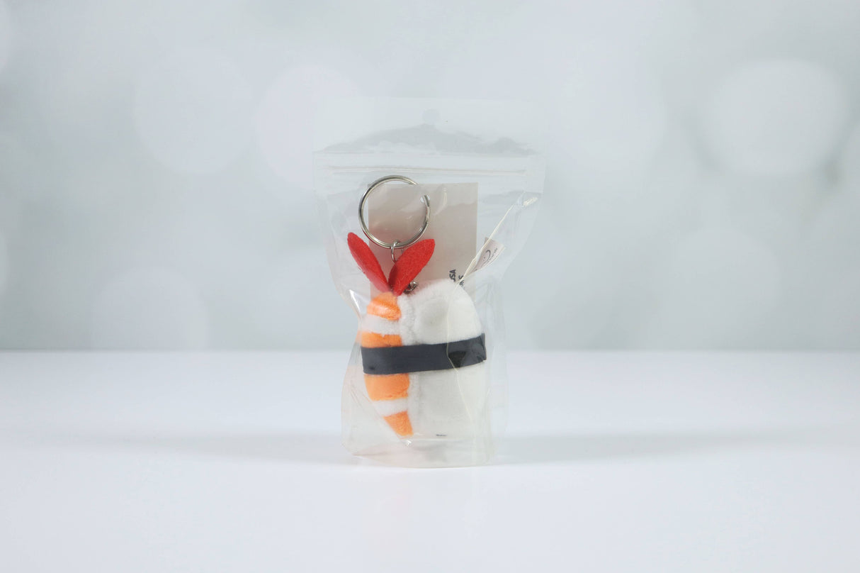 Emii Creations Tiny Nigiri Sushi Keychain - Shrimp Tuna Salmon Egg