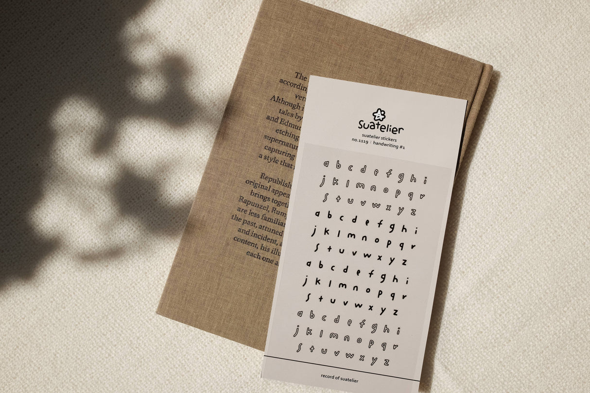 Suatelier Design Stickers - Handwriting#1