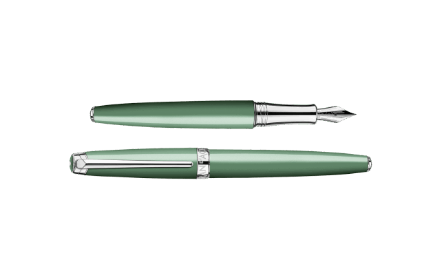 Caran d'Ache LÉMAN V2 Collection Fountain Pen - Sage Green (Special Edition)