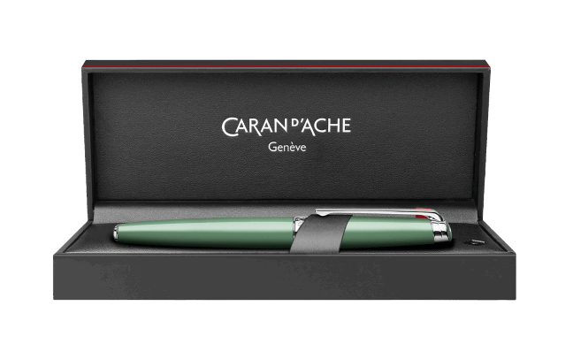 Caran d'Ache LÉMAN V2 Collection Fountain Pen - Sage Green (Special Edition)