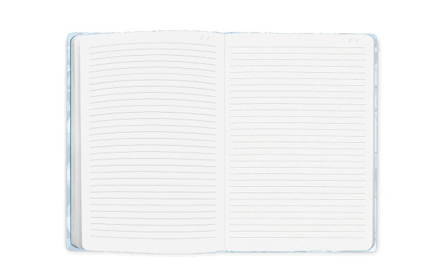 Caran d'Ache Lined Notebook - A5 - Alpine Frost (Special Edition)