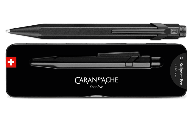 Caran d'Ache XL 849 Ballpoint Pen - Black Code