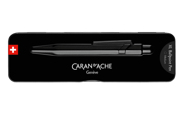 Caran d'Ache XL 849 Ballpoint Pen - Black Code