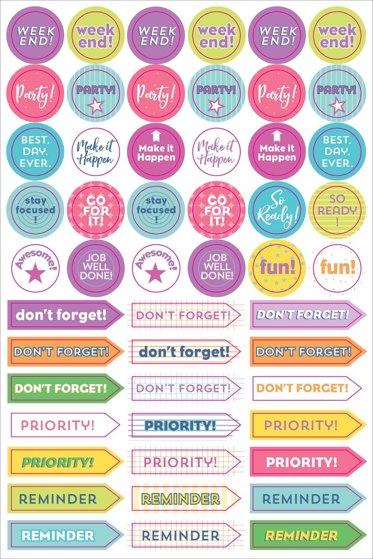 Planner Stickers Mega Pack
