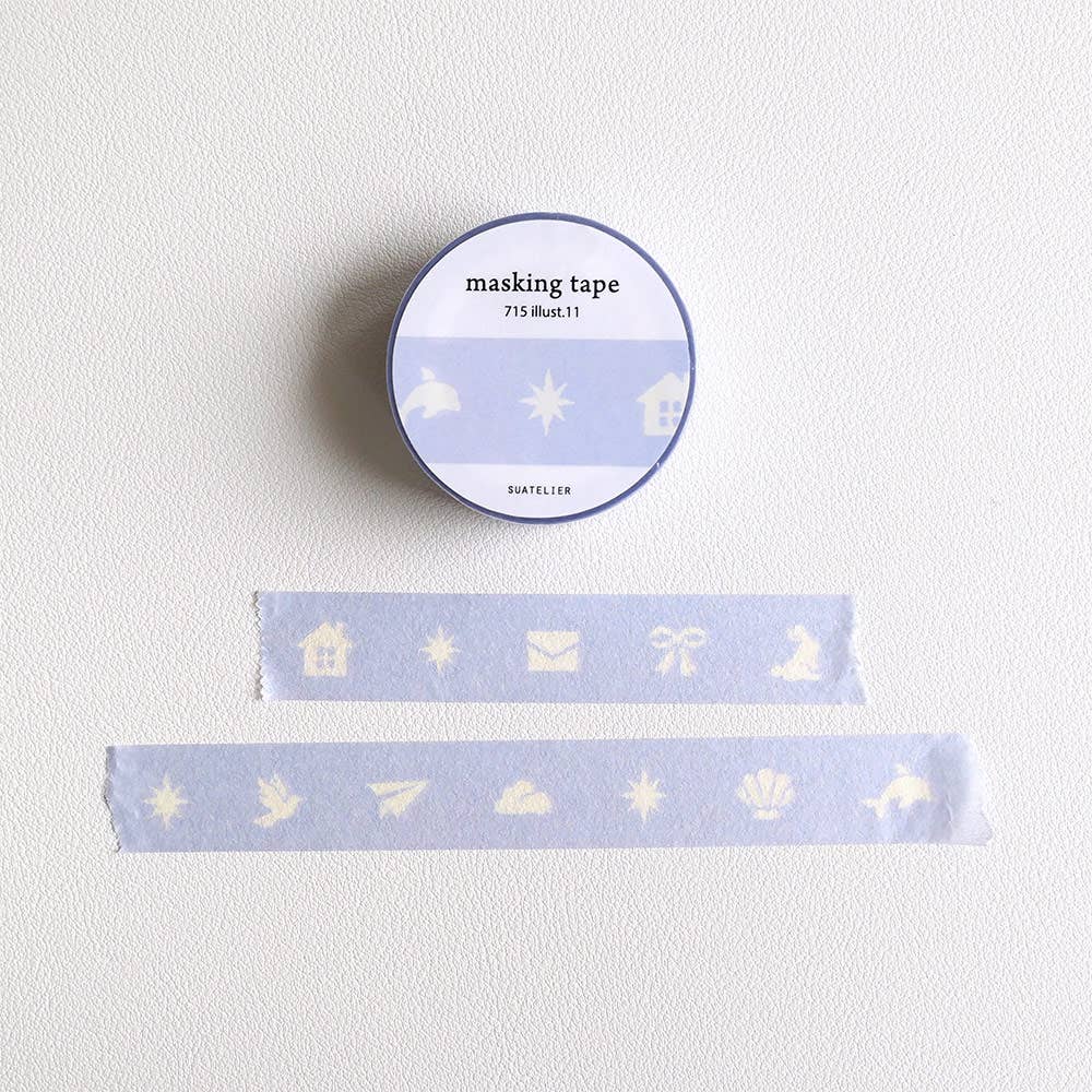 Suatelier Design Washi Tape - Illust.11
