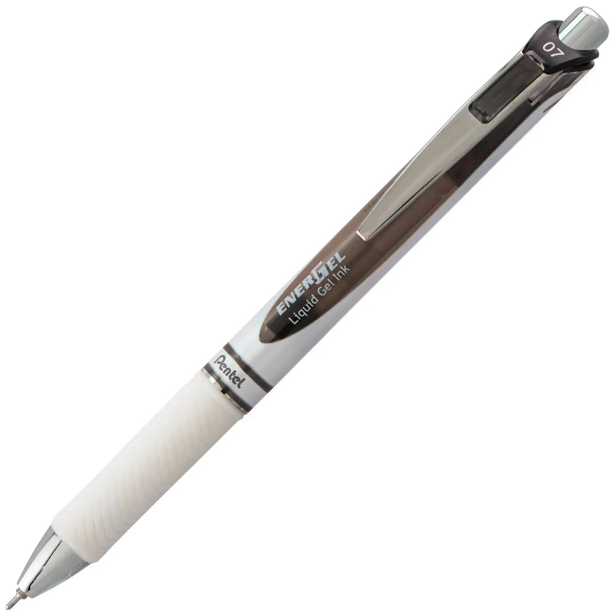 Pentel EnerGel Pearl Retractable Gel Pen - Black / .7mm Needle