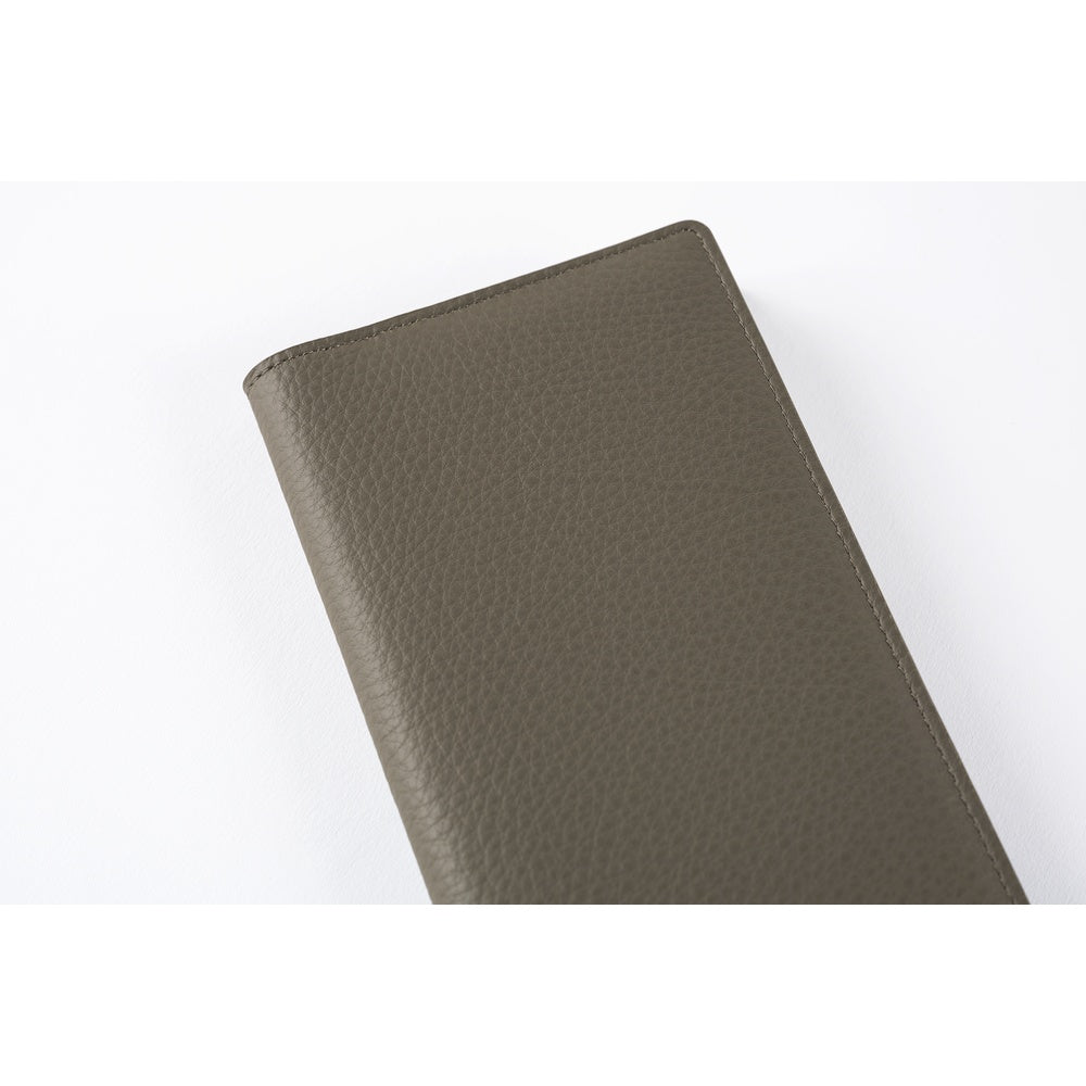 Hobonchi Techo Weeks Cover - Leather: Taut (Gray & Light Blue)
