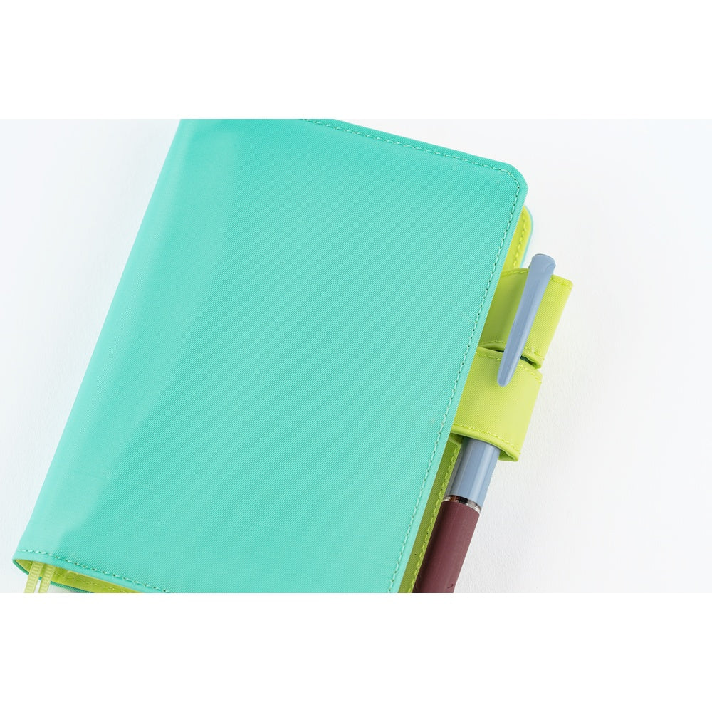 Hobonichi Techo A6 Original Planner Set - Colors: Aqua Lime (April Start)