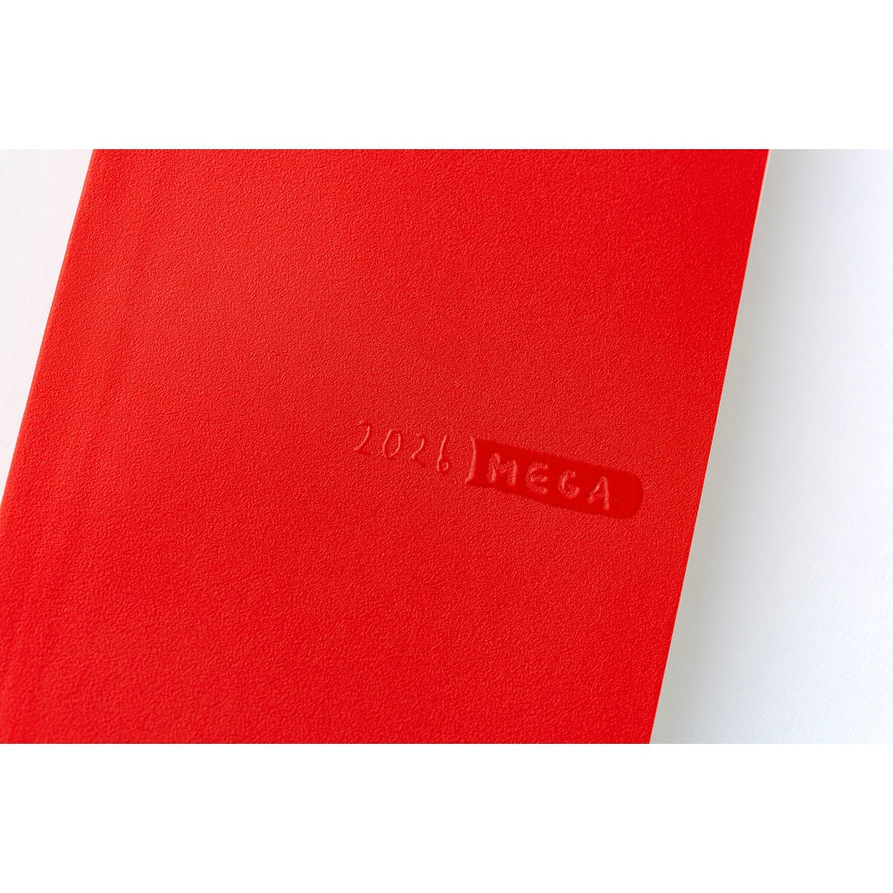 Hobonichi Techo Weeks Mega - Sneaker: Tomato Red
