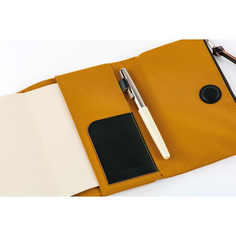 Hobonichi Techo A6 Original Planner Set - Tragen: Mustard