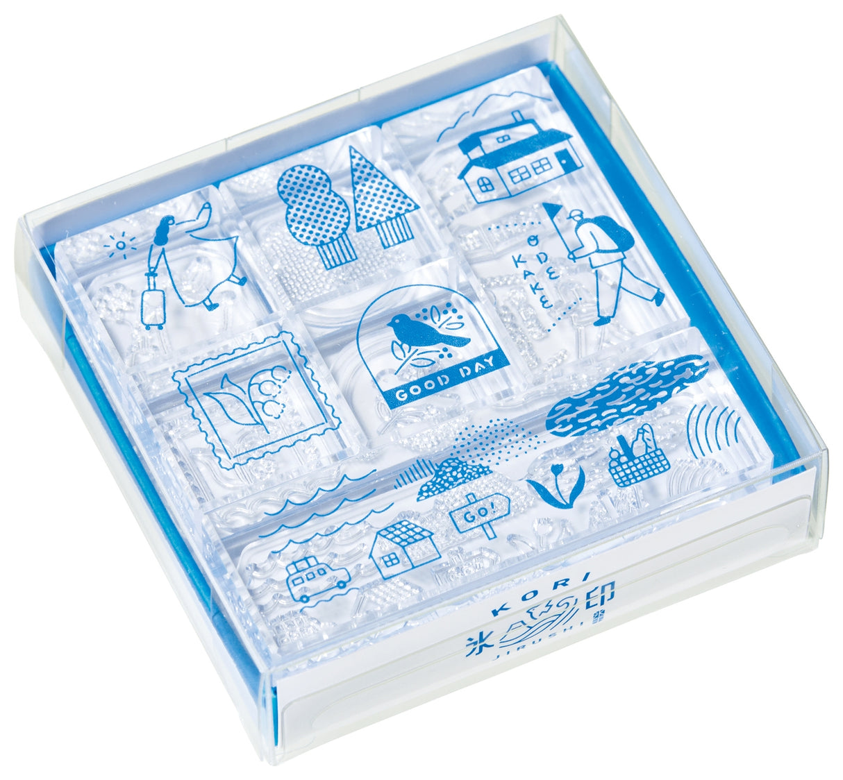 King Jim Kori Jirushi Crystal Clarity 6 Set Box