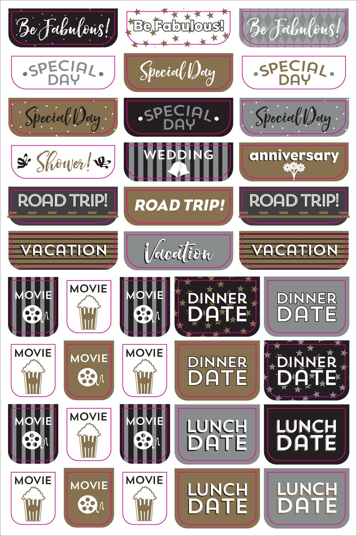 Planner Stickers Mega Pack