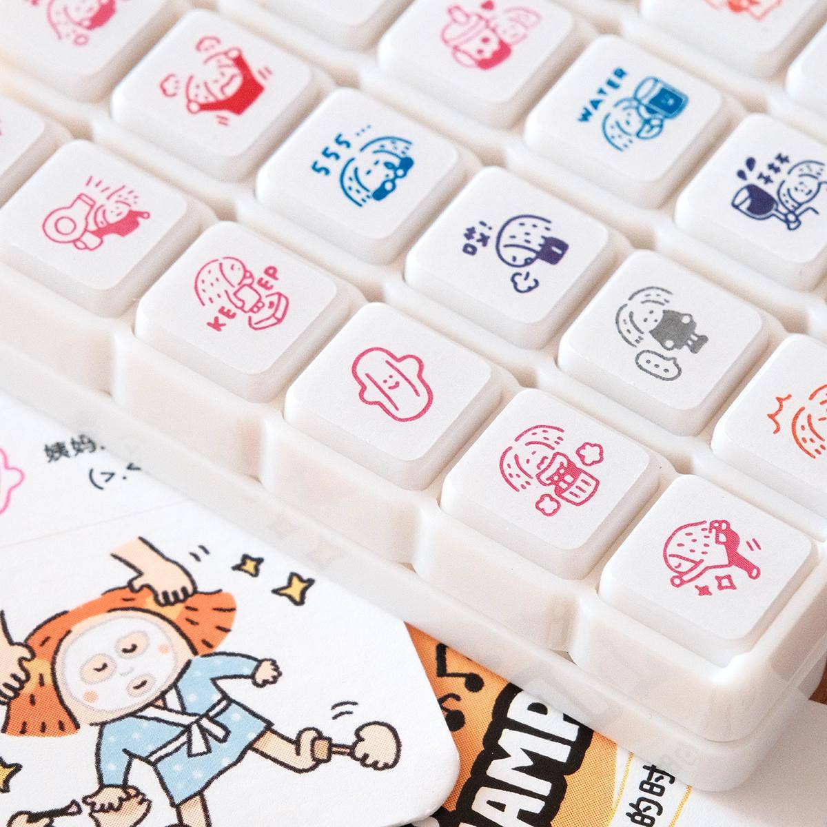 RiN! Studio Mini 6-in-1 Stamp - Mood