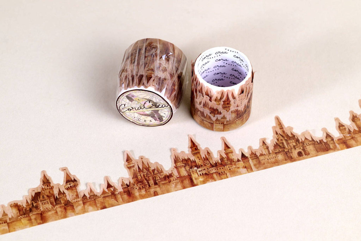 CoraCreaCrafts Castles Cutout Tape
