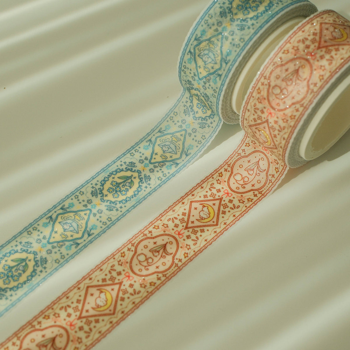 2jingis2jing Whispers of Lily of the Valley Glitter Washi Tape