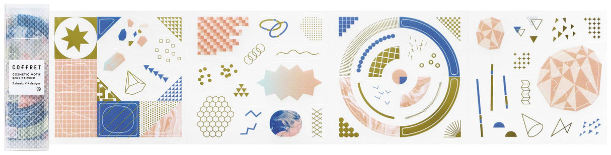 COFFRET ROLL Decoration Sticker