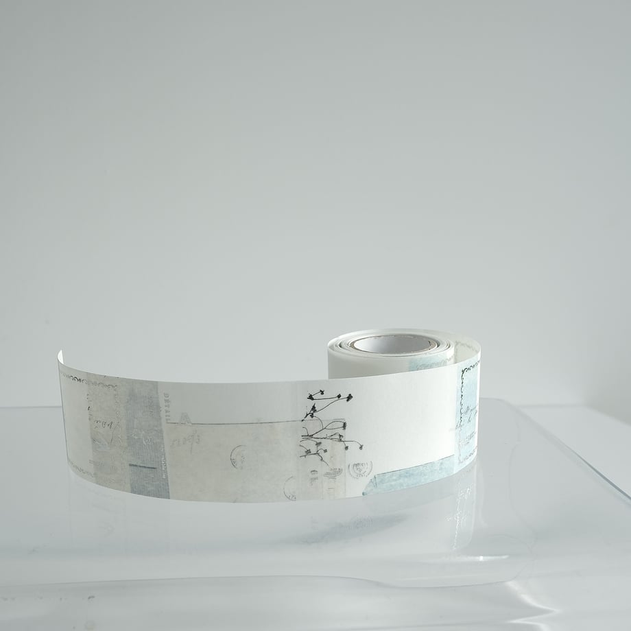 Yohaku Foil Stamped Sticky Note Roll - Fragments
