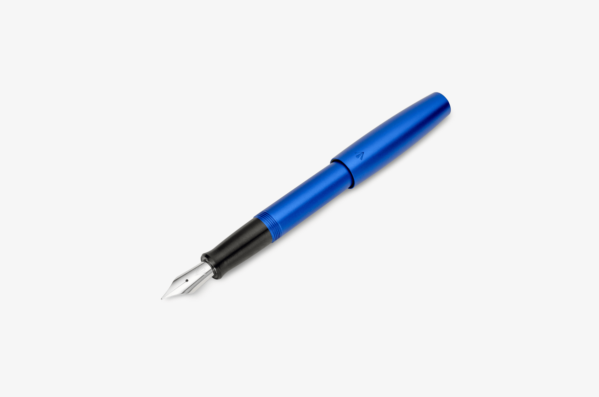 Gravitas Entry Fountain Pen - Aluminum Blue