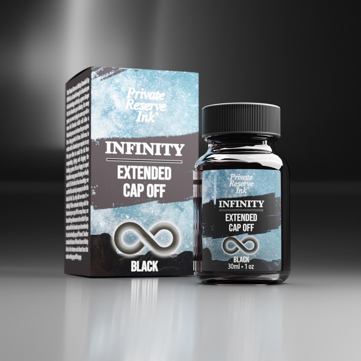 Private Reserve Infinity Black - 30ml Bottled Ink
