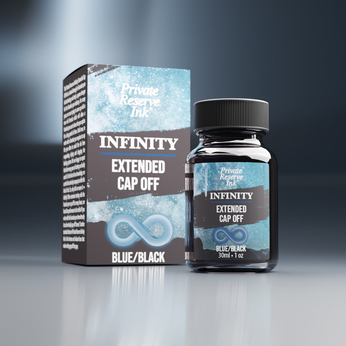 Private Reserve Infinity Blue / Black - 30ml Bottled Ink