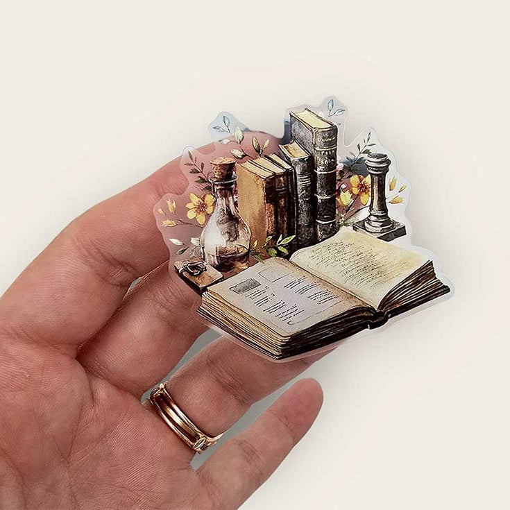 CoraCreaCrafts Light Academia Transparent Tape