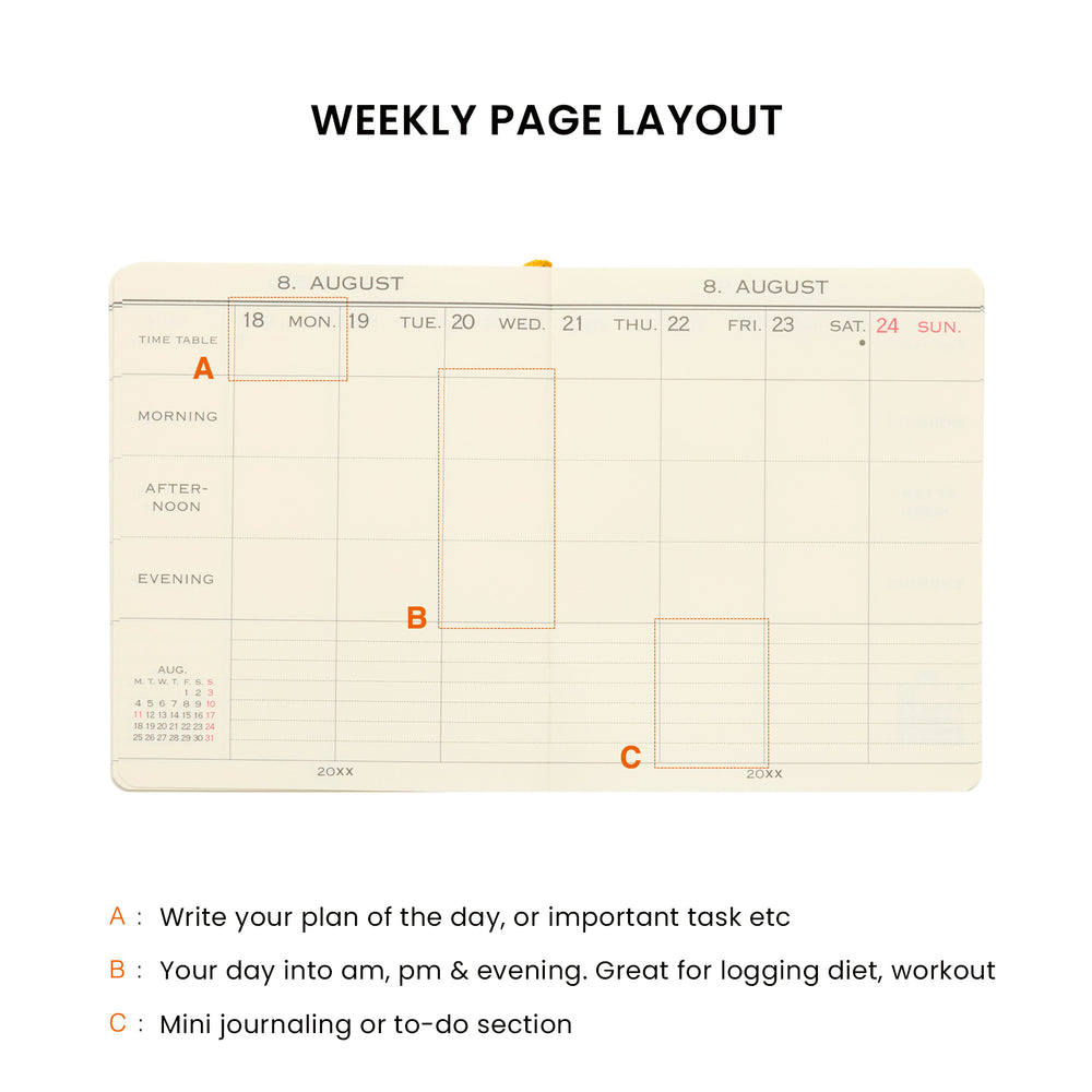 Hightide 2027 Weekly Diary My Diary Square