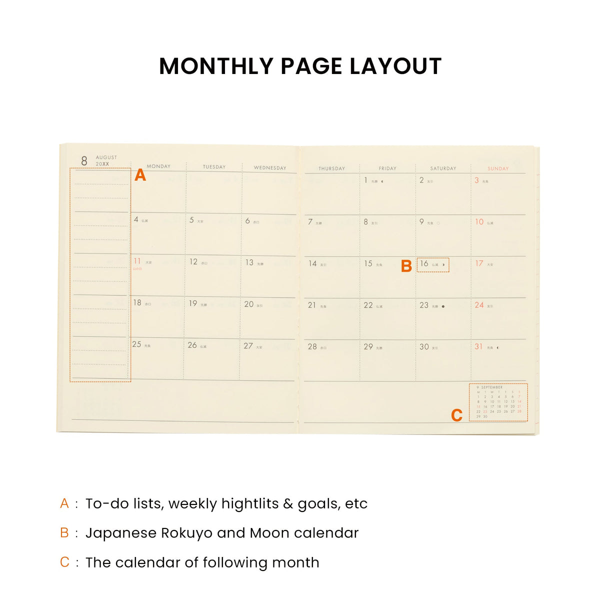 Hightide 2027 Weekly Diary Egg Toast Square